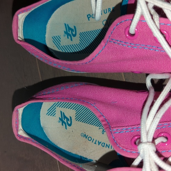 PF Flyer women's Center Lo sneakers, size 10.5, pink - Picture 7 of 8
